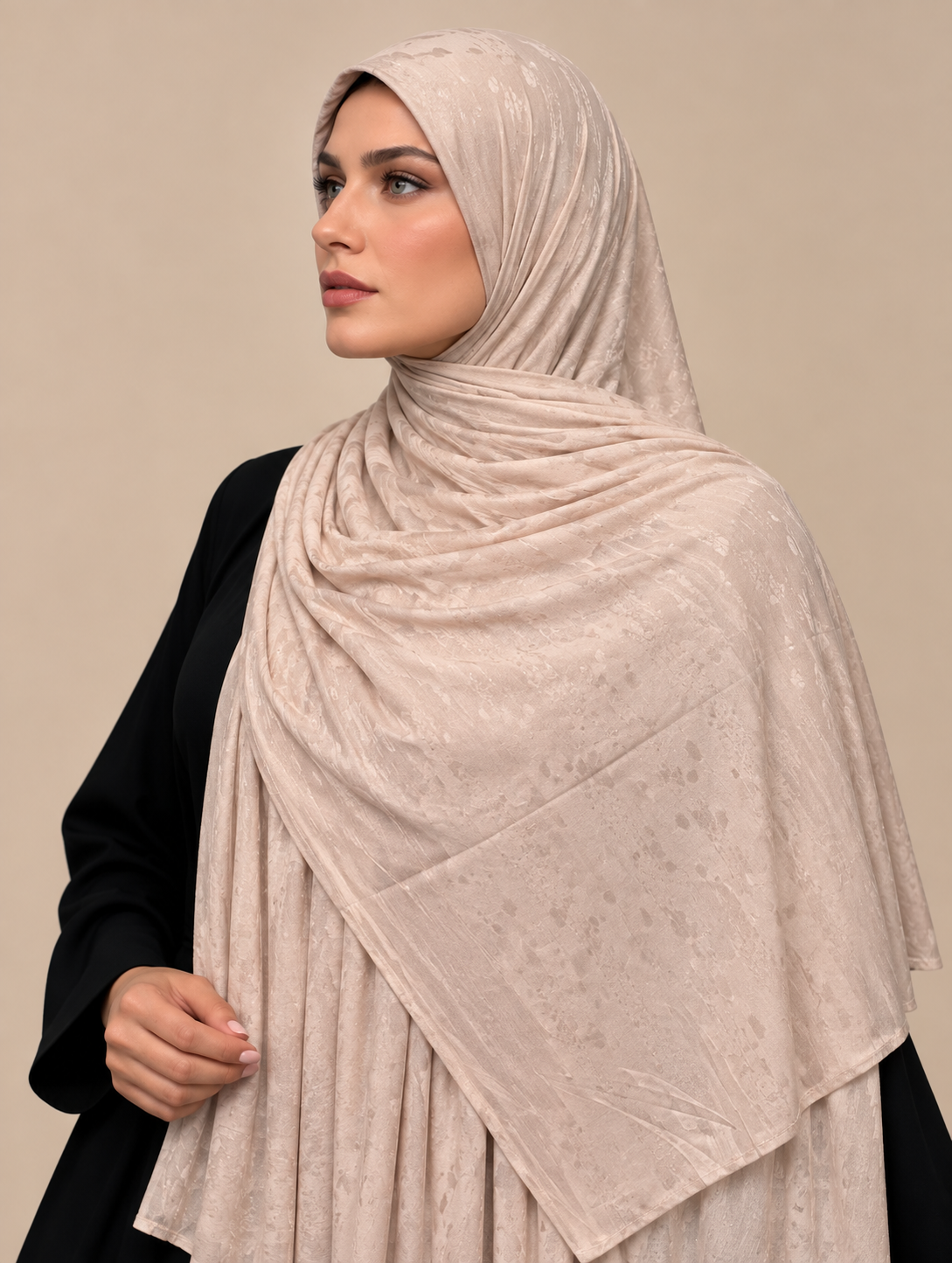 Kuwaiti Jacquard Hijab