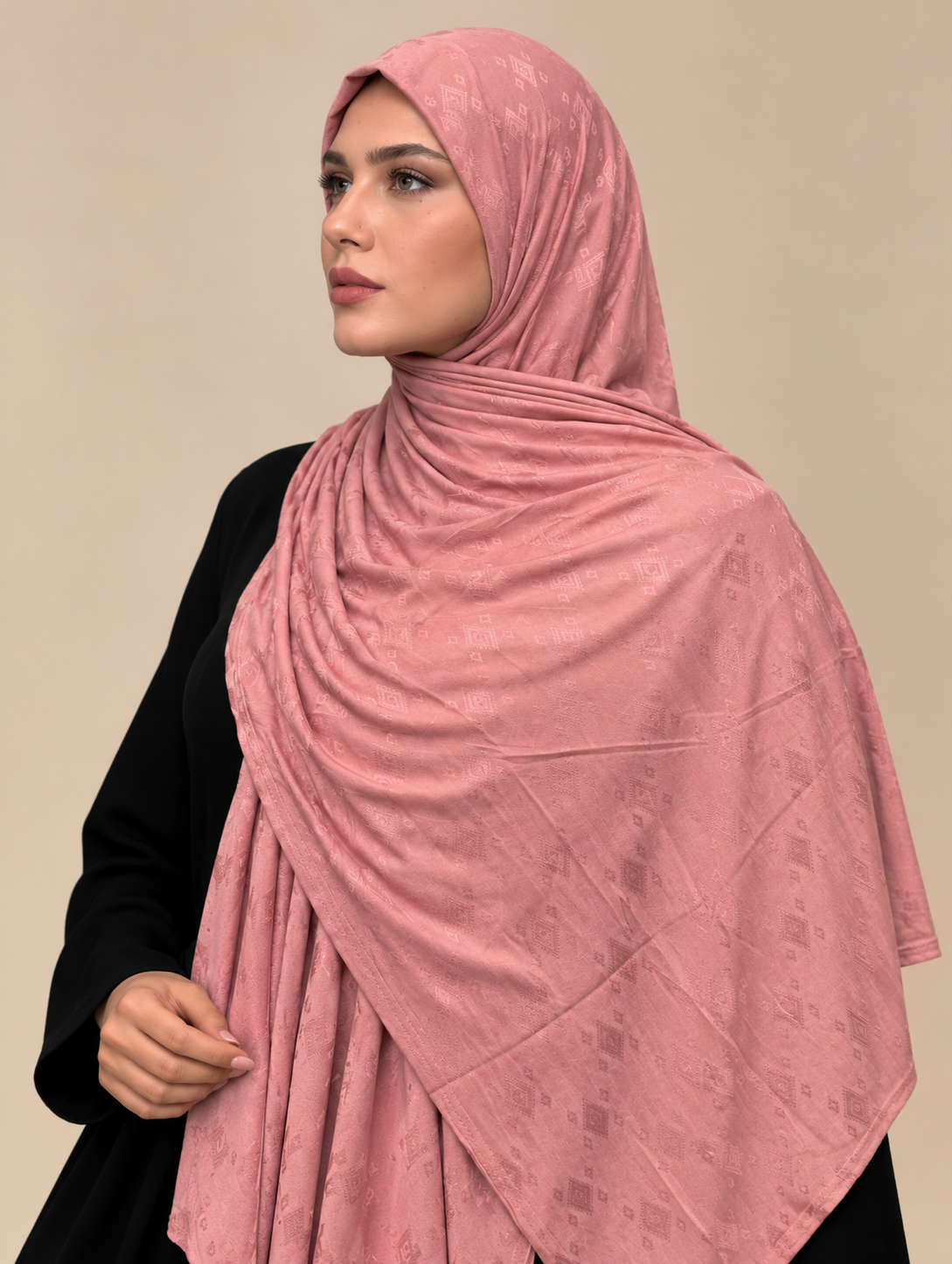 Kuwaiti Jacquard Hijab