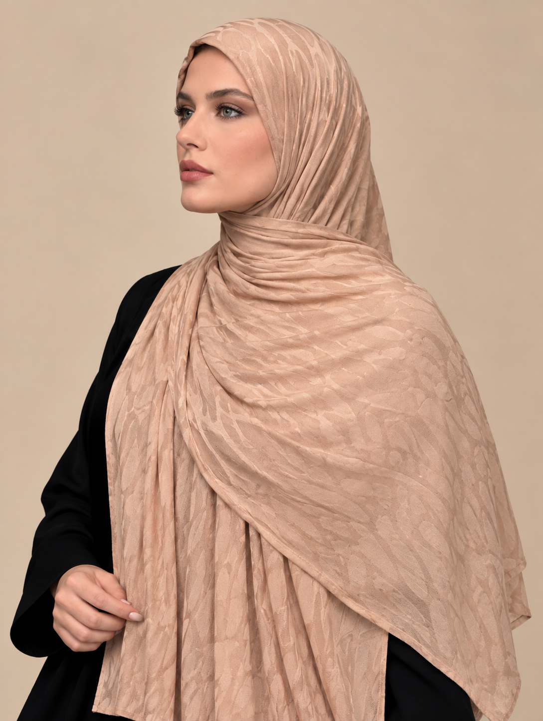 Kuwaiti Jacquard Hijab