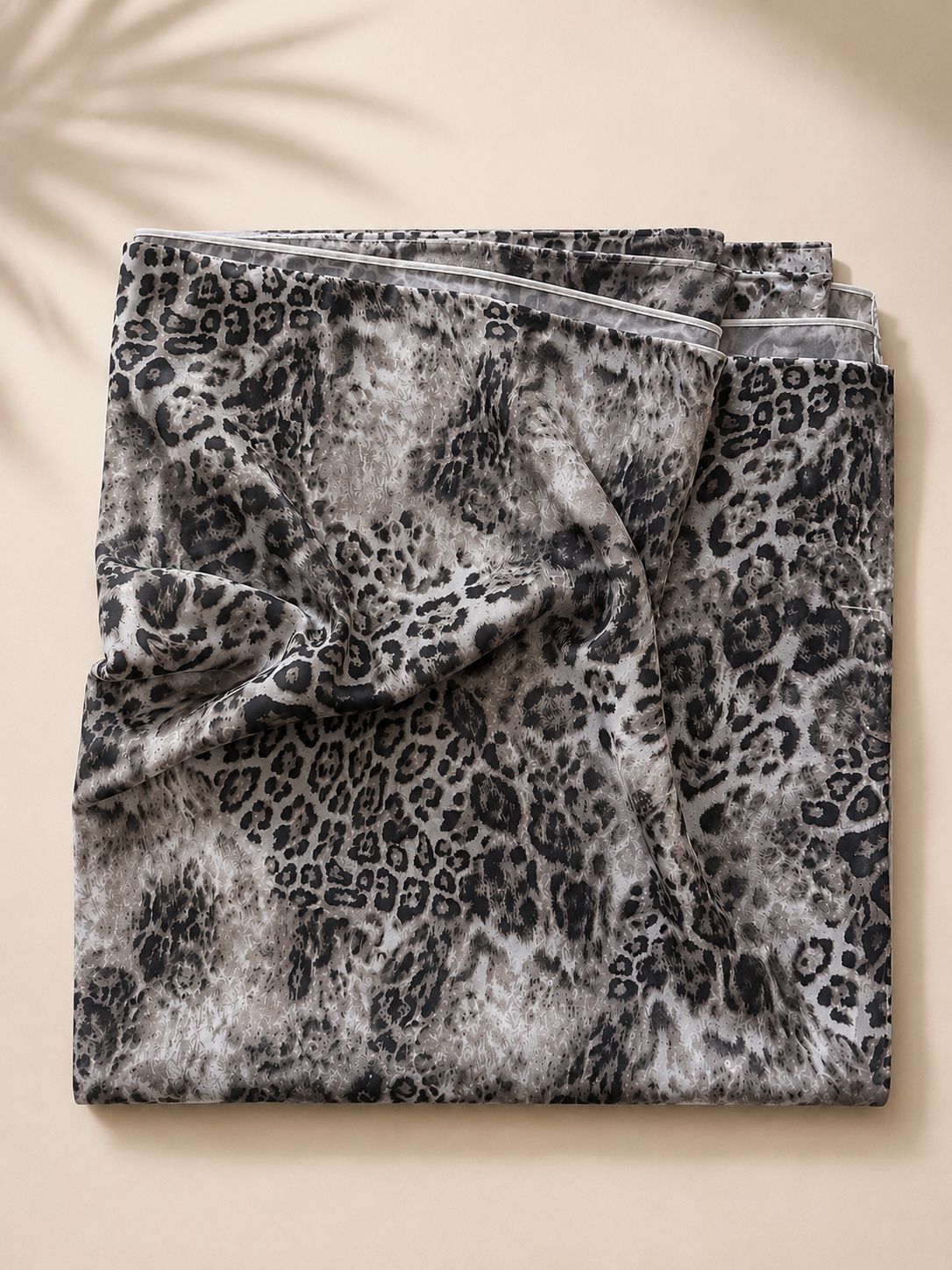 Grey Safari Crepe Hijab