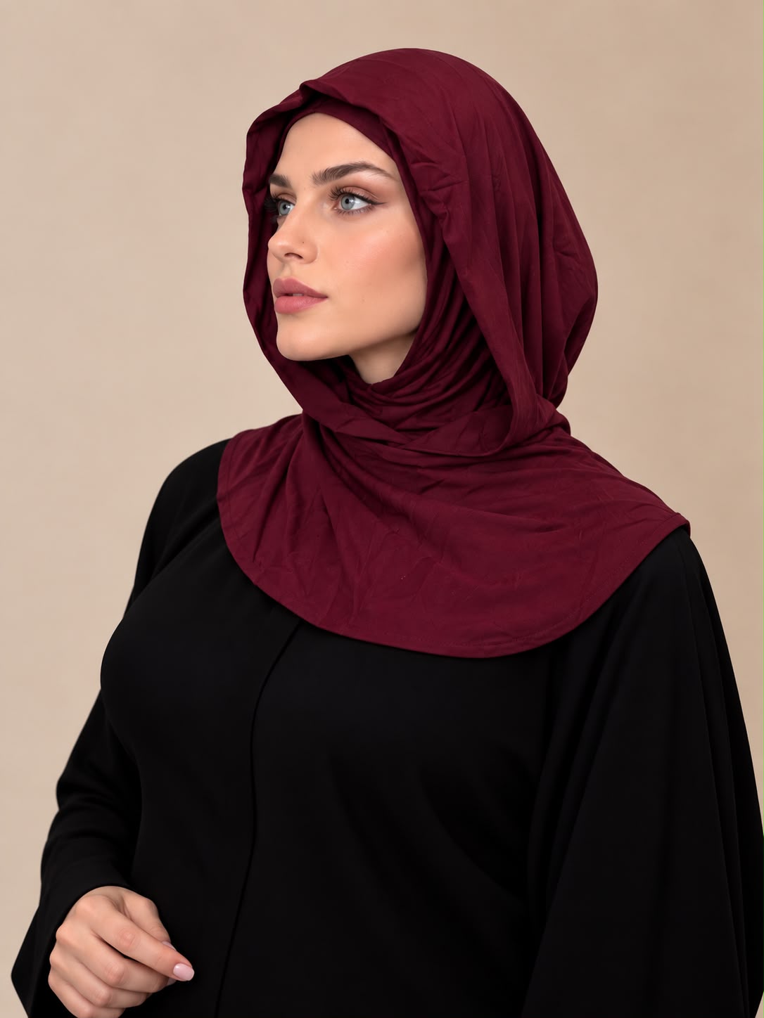Cotton Hoodie Hijab
