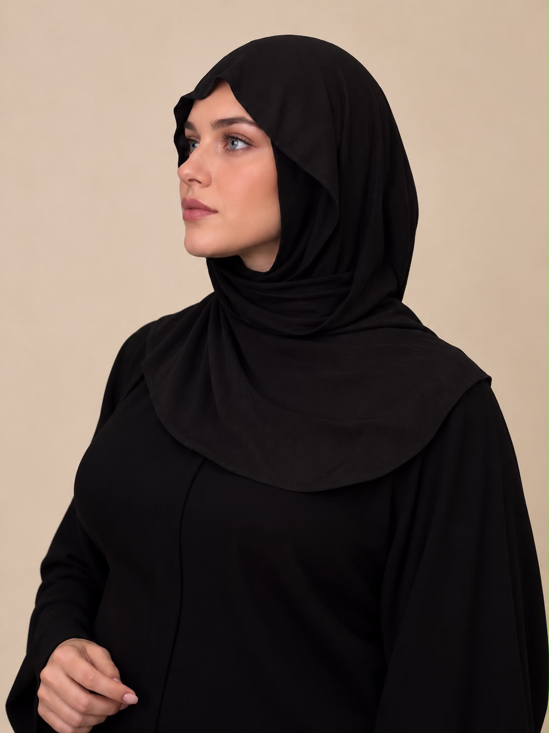 Cotton Hoodie Hijab